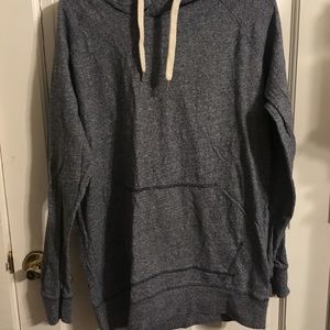 American Eagle Size Medium Blue Drawstring Hoodie